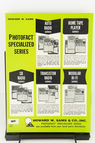 Sams Photofact Tape Recorder Series TR-76 to TR-99 *Select Volume* (Good) - Picture 23 of 31