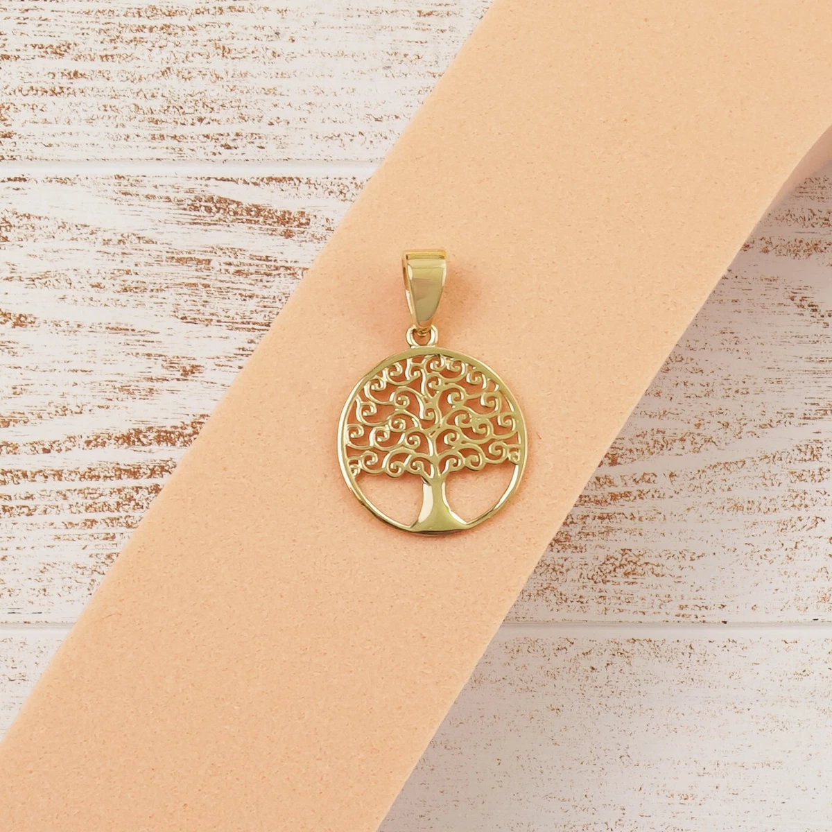 Tree of life shop charm gold