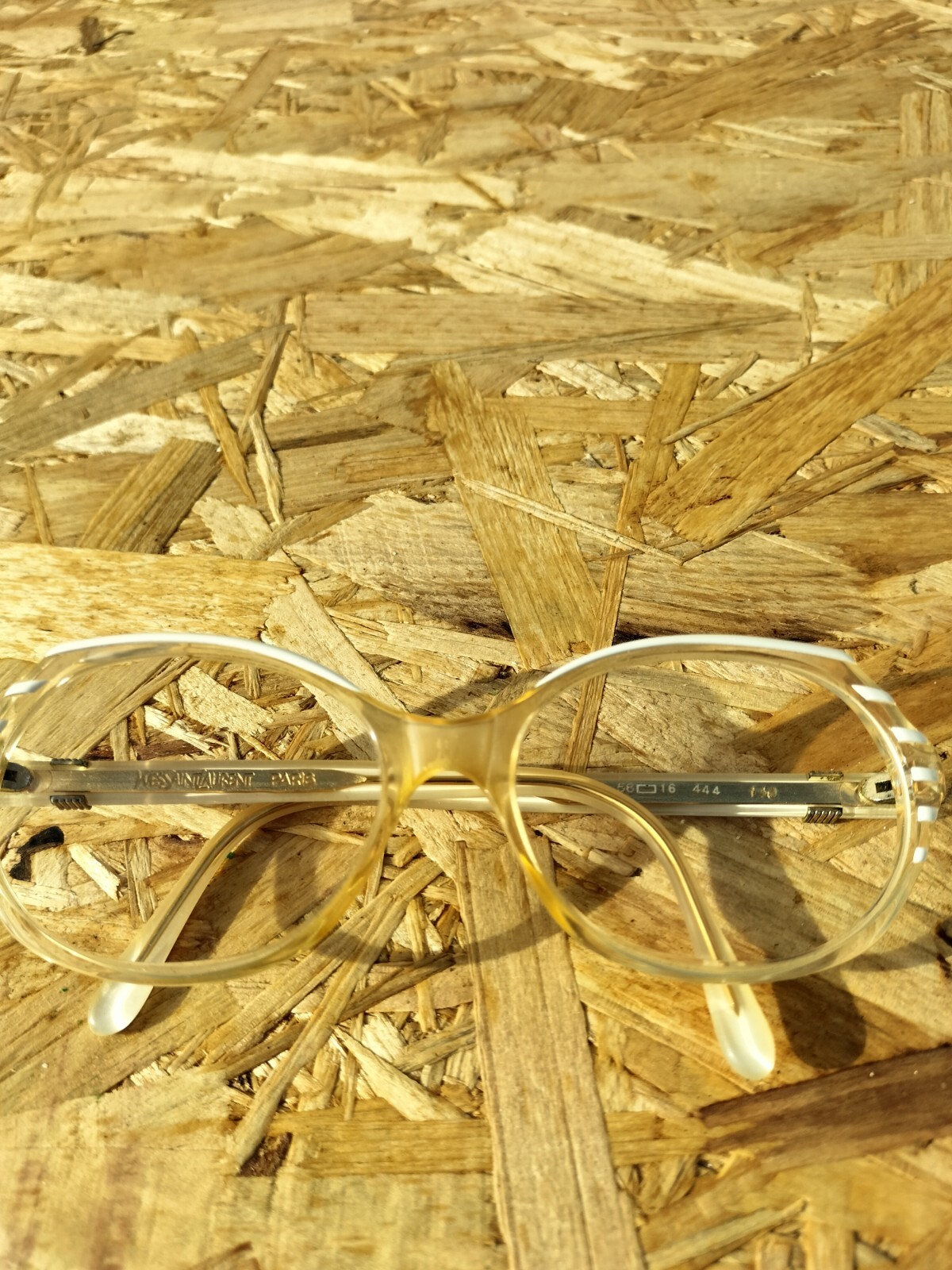 Ancienne Lunette Vintage " Yves Saint Laurent" Cariste 56 16 444 Voir Photos