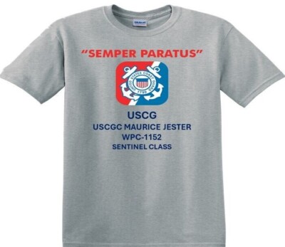 USCGC MAURICE JESTER WPC-1152*SENTINEL CLASS*SHIRTS.USCG OFFICIALLY LICENSED