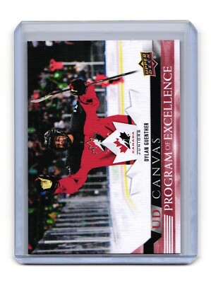 2022-23 Upper Deck UD Canvas #C256 Dylan Guenther Program of Excellence POE