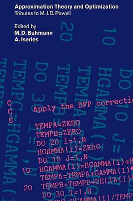 Approximation Theory and Optimization Tributes to M. J. D. Powell Buhmann