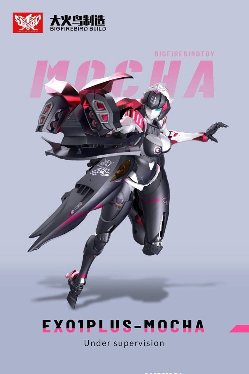 Big Firebird EX-01 PLUS MOOKA Robot Action Figure Transformation