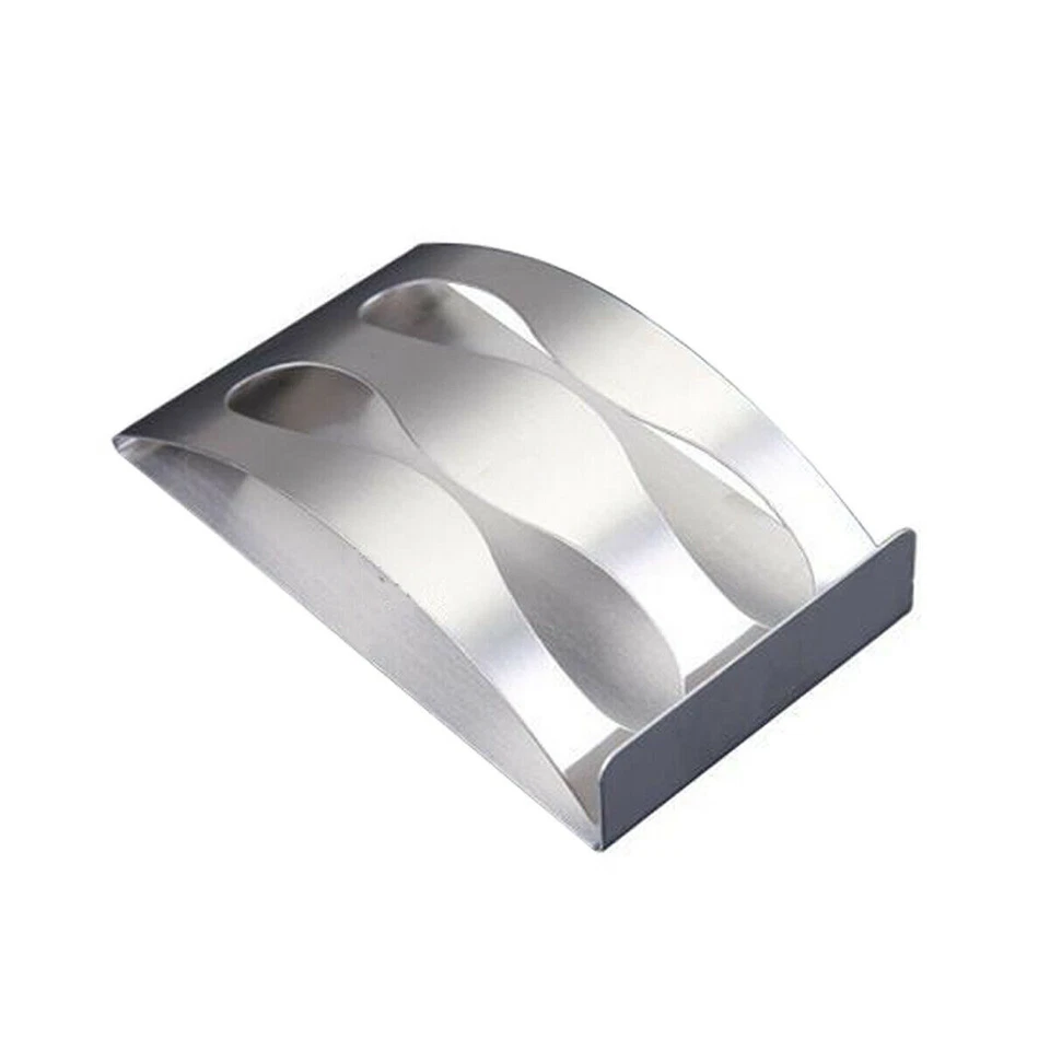 Steel Wall Mount Toothbrush Holder 3/2 Hook Self-Adhesive Tooth Brush Organizer - image 3 of 4