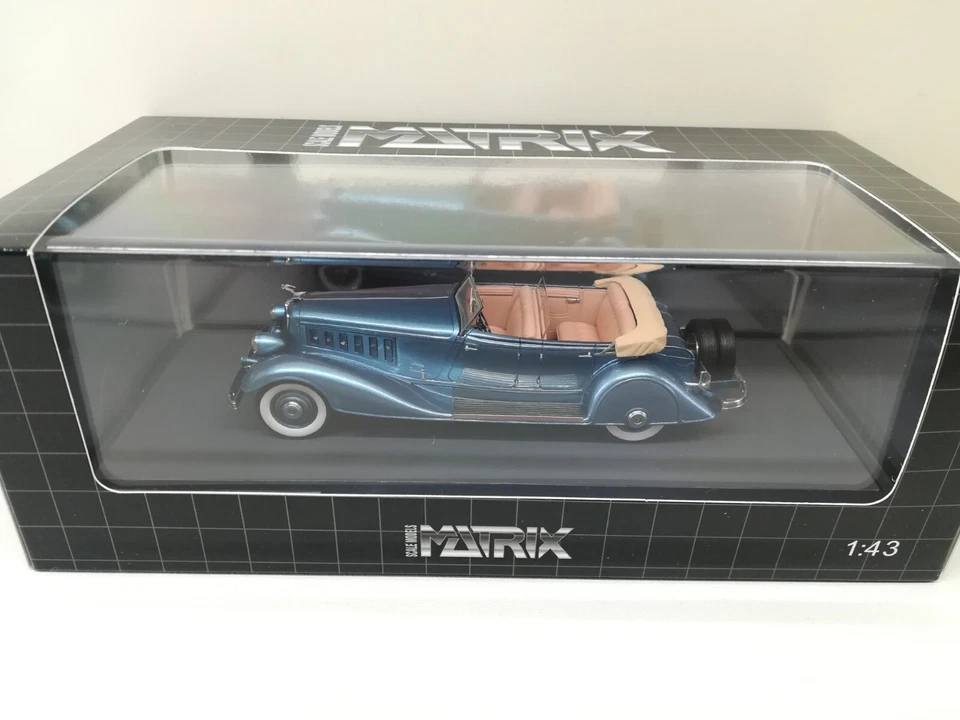 CHRYSLER Imperial Custom 5 passengers Phaeton - 1933 - LIM. ED. 1:43 MATRIX - Immagine 2 di 4