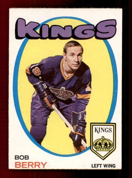 1971-72 O-Pee-Chee #76 Bob Berry RC NMMT
