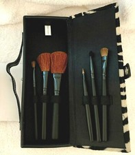 Professional 6 Piece Makeup Brush Set  Animal Print Case New With Tags Still on