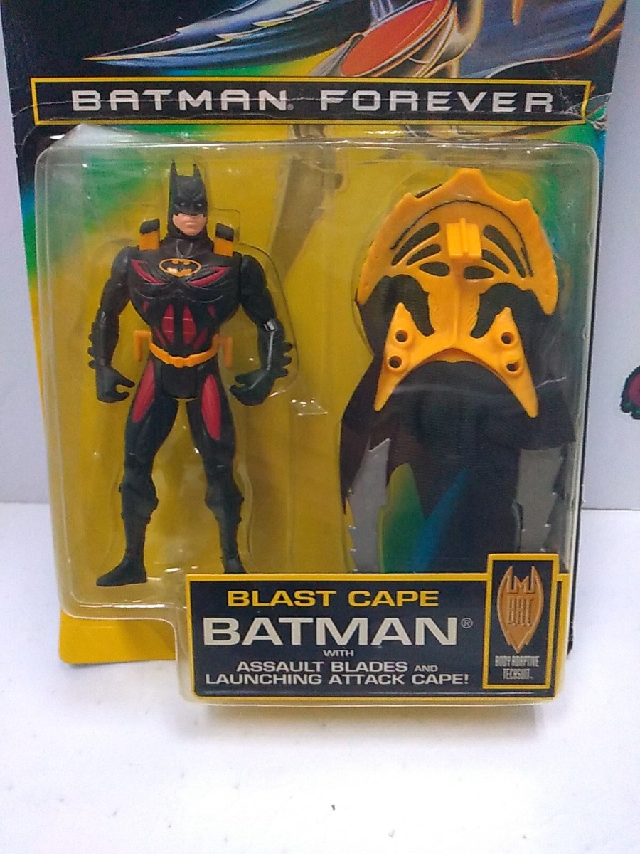 Batman Forever Movie Blast Cape Batman Action Figure Val Kilmer