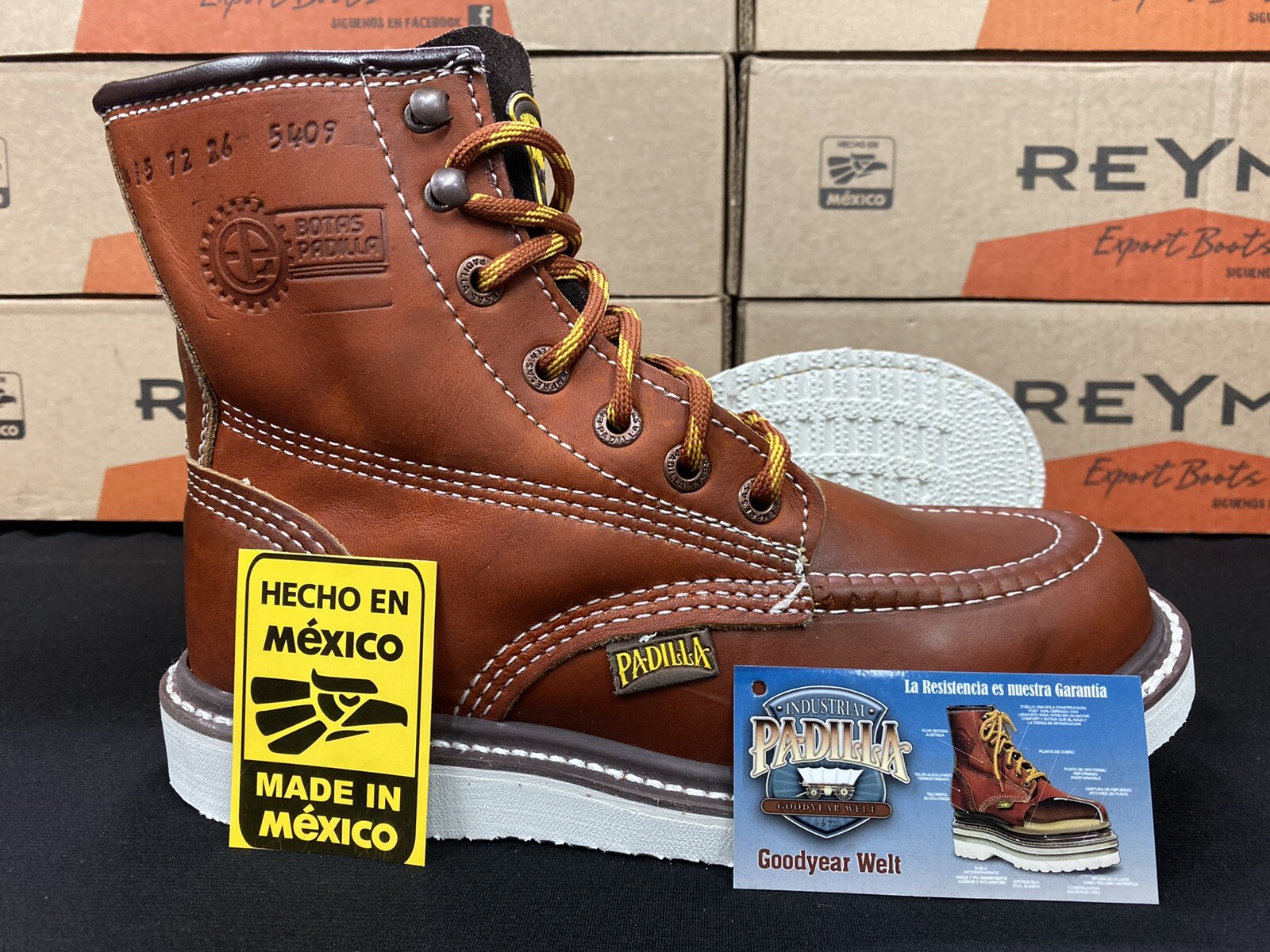 Men's Work Boots Padilla 6” Safety Oil - tiendamia.com