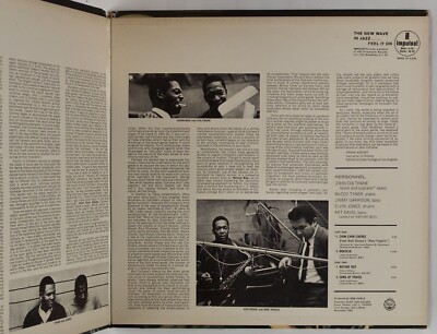 JOHN COLTRANE QUARTET: Plays US Impulse AS-85 Jazz LP NM