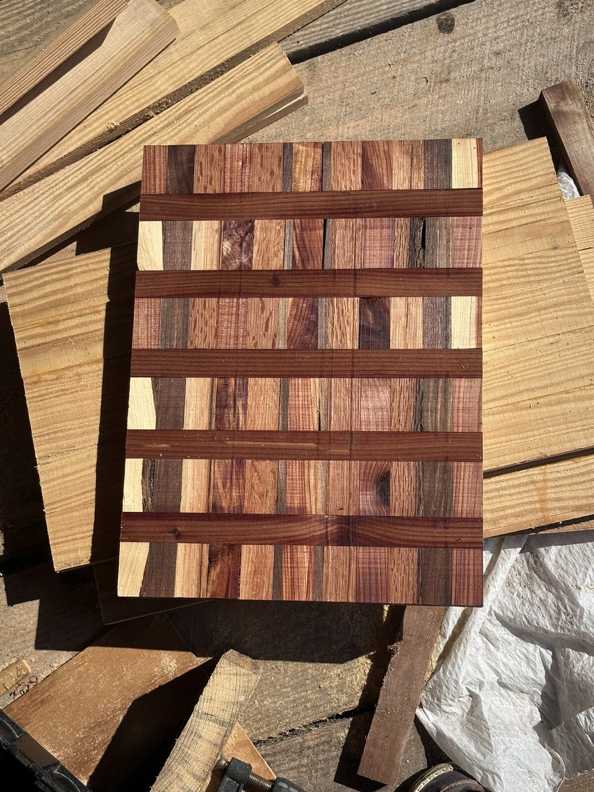 hand made cutting board