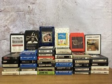 Lot Of 39 Tapes 8 Track Steve Martin Elvis Jethro Tull Grease Chicago Doobie SFC