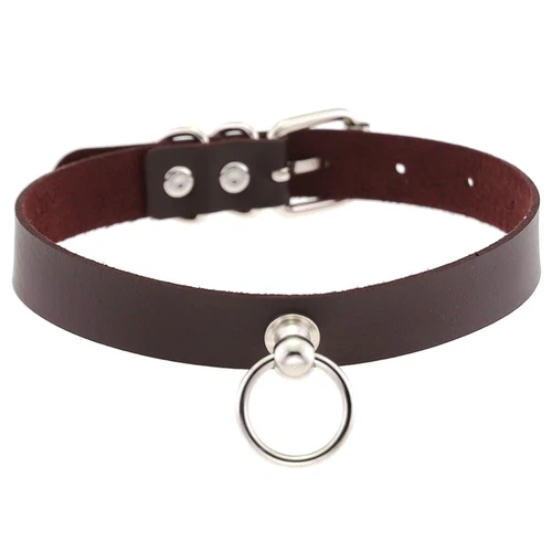 Nuevo Collar Gargantilla Estilo Harajuku Punk Accesorios Cuero con Colgante Collar - Imagen 20 de 39
