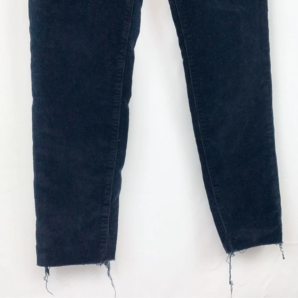 Joe's Jeans The Charlie Black Corduroy High Rise Skinny Ankle Jean, Size 29 - Image 3 of 4