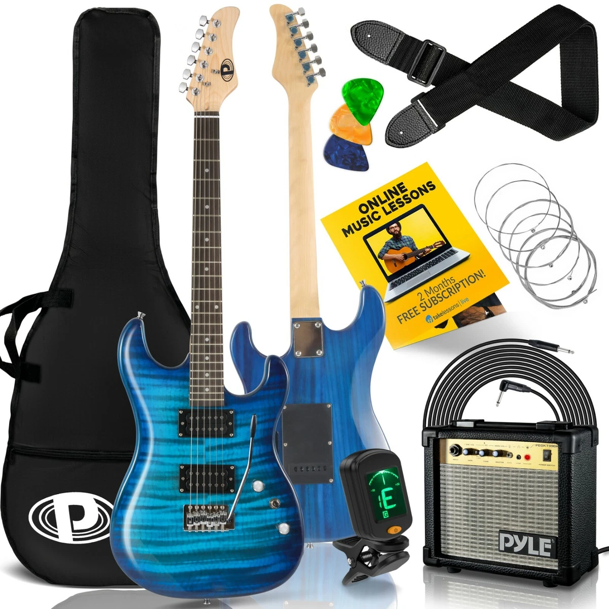 Electric guitar kit with amp deals