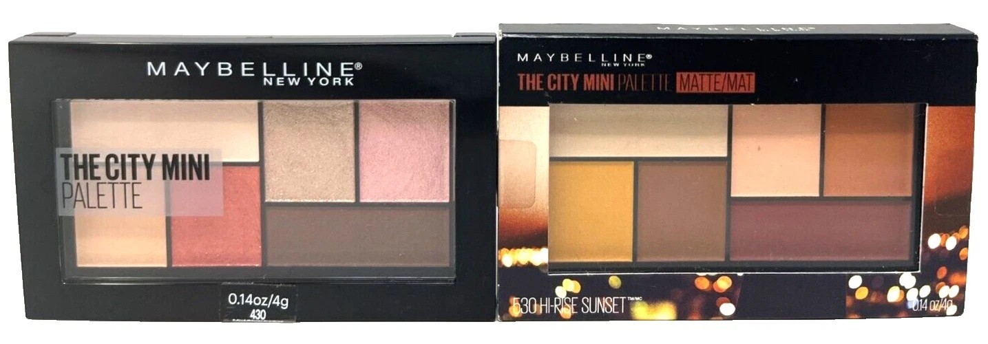 Paletas de sombras de ojos Maybelline New York Products