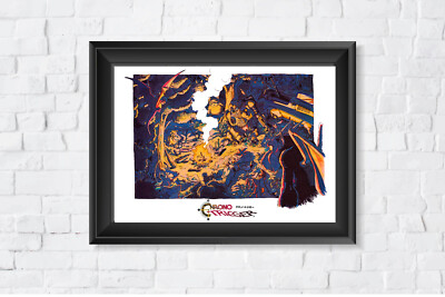 Chrono Trigger, Camp Fire Print, A3, A2 or A1, HP Photo print - SNES, Square