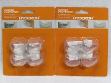 8 pc Soft Clear Table Desk Edge Corner Baby Safety Cushion Protector Guard Cover