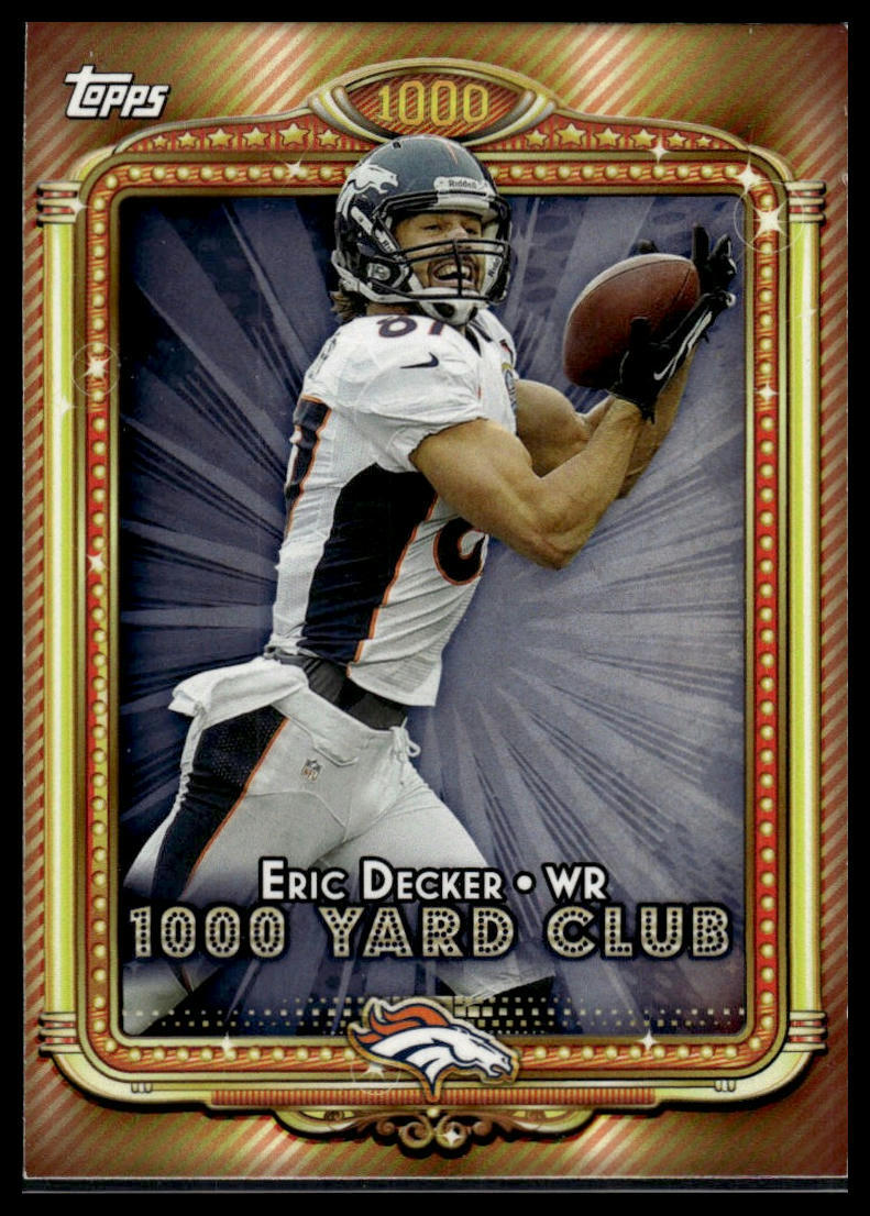 2013 Topps #30 Eric Decker 1000 Yard Club