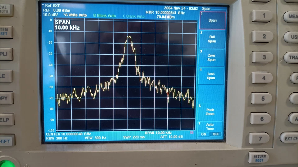 10 GHZ SYNTHESIZER - SIGNAL SOURCE - 100 KHZ TUNING STEP - Immagine 4 di 4
