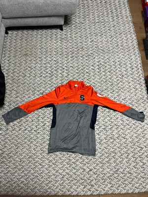 Nike Syracuse Orange Dri-Fit  1/4 Zip Pullover S