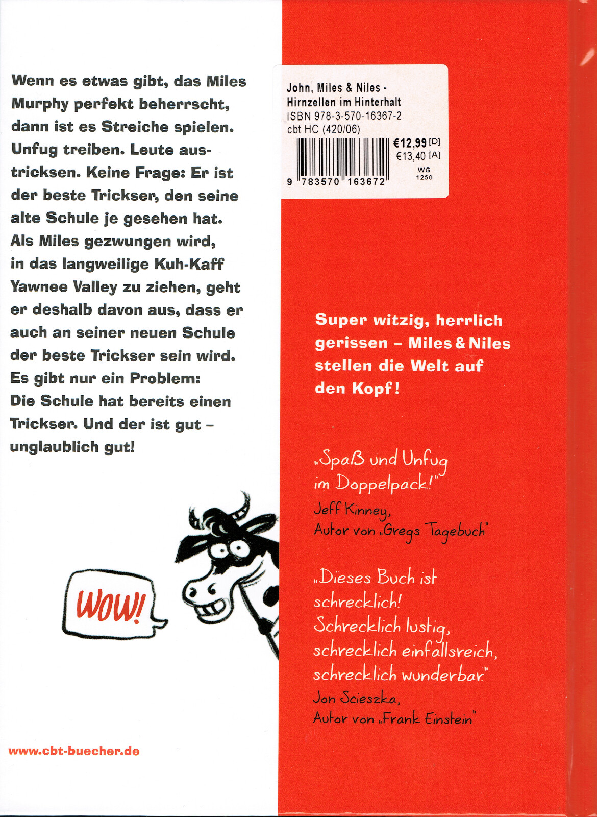 Thumbnail - Miles & Niles: Hirnzellen Hinterhalt (2015, Gebundene Ausgabe), Band