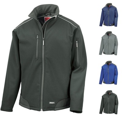 JACKE WASSERDICHT JACKET SOFT SHELLRIPSTOP RESULT RT124 S M L XL XXL 3XL 4XL