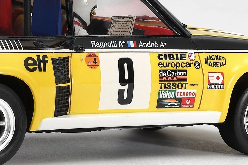 Renault 5 Turbo Rally kit Tamiya 24027 modellino auto da corsa 1-24 - Immagine 4 di 4