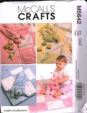 5642 McCalls SEWING Pattern Home Decorations Baby GIft Package Stuffed Infant