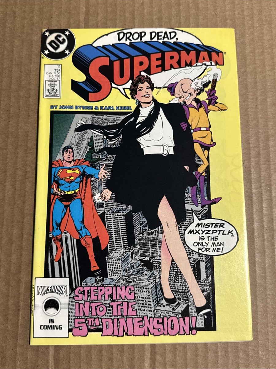 【lois Superman】 SUPERMAN #11 FIRST PRINT DC COMICS (1987) LOIS LANE MR. MXYZPTLK
