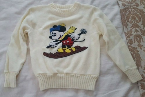 Authentic VTG Vintage Mickey Mouse knit 