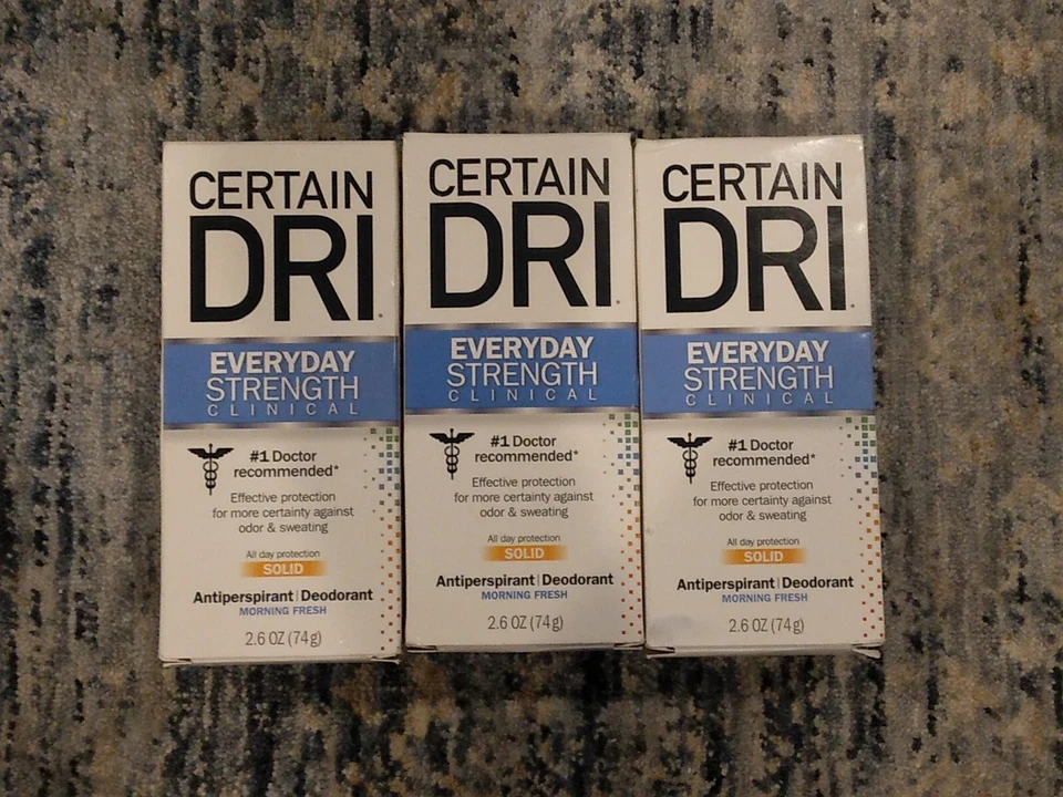 Клинический дезодорант-антиперспирант Certain Dri Everyday Strength упаковка 3 шт. — 2,6 унции - Изображение 3 из 4