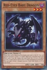 Yugioh! Red-Eyes Baby Dragon - SBC1-ENI10 - Common - 1st Edition Near Mint, Engl