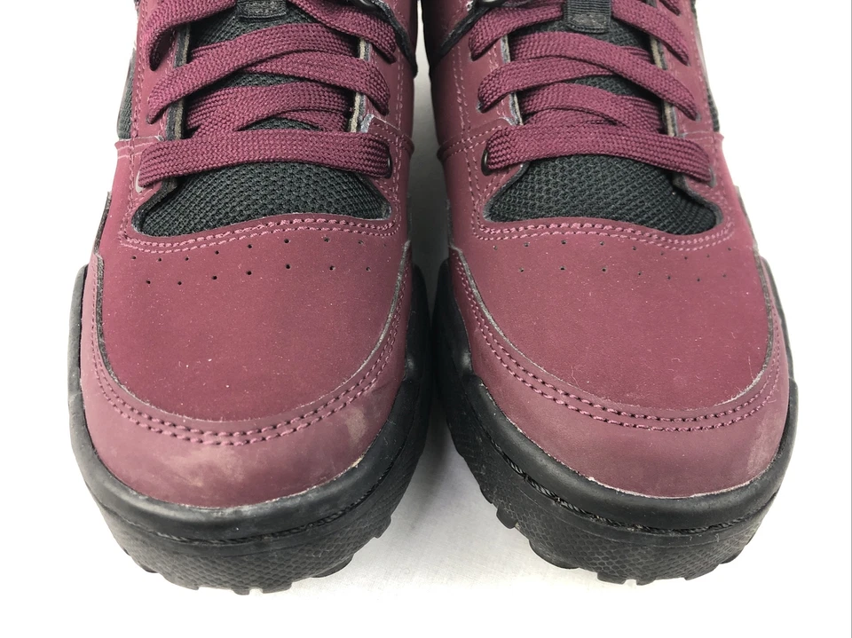 5.10 Five Ten MTB Ciclismo BMX Zapatos Malteses Para Mujer Talla 8.5 Granate Dos Pernos  Foto 2 de 4