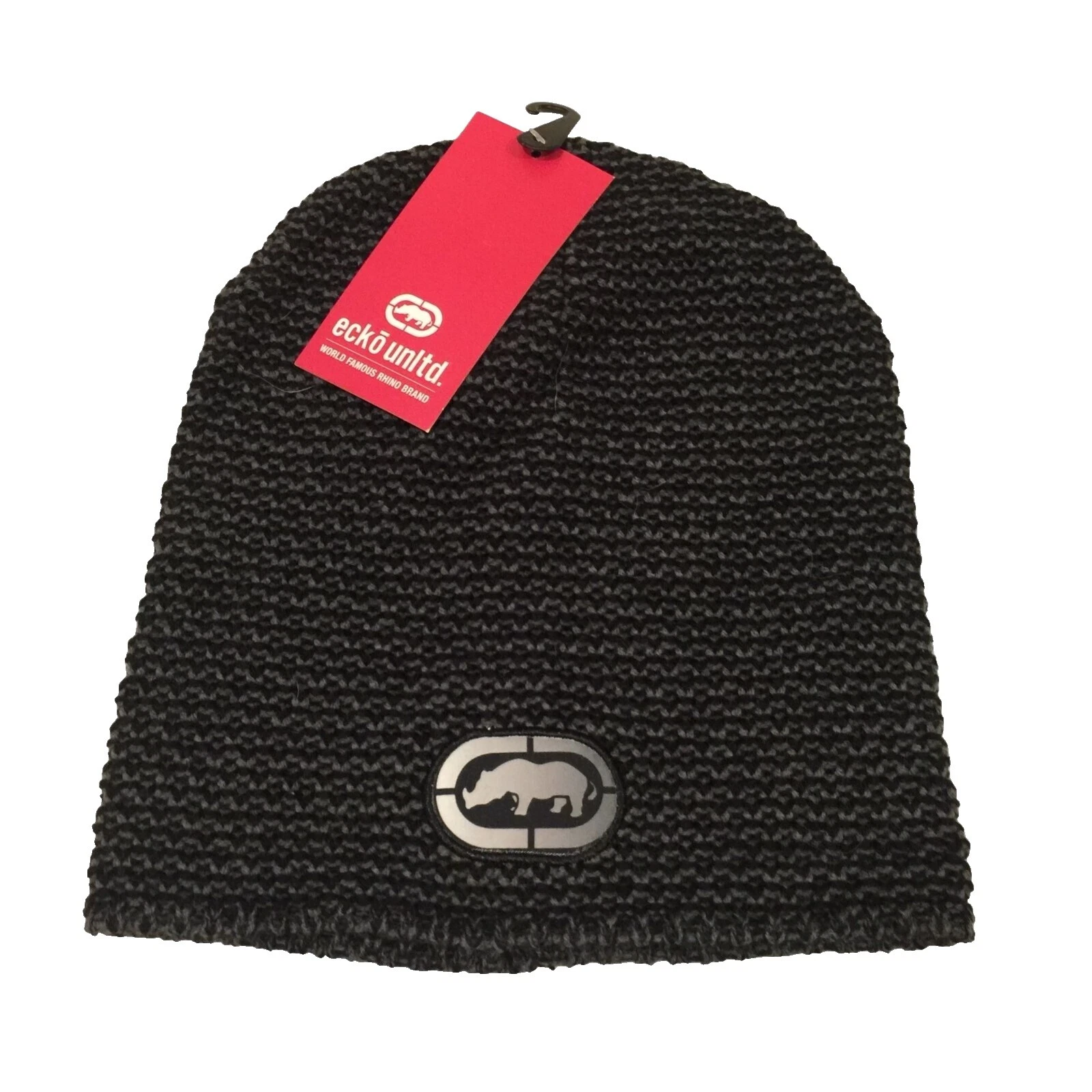Black Ski Beanie Hats for Men