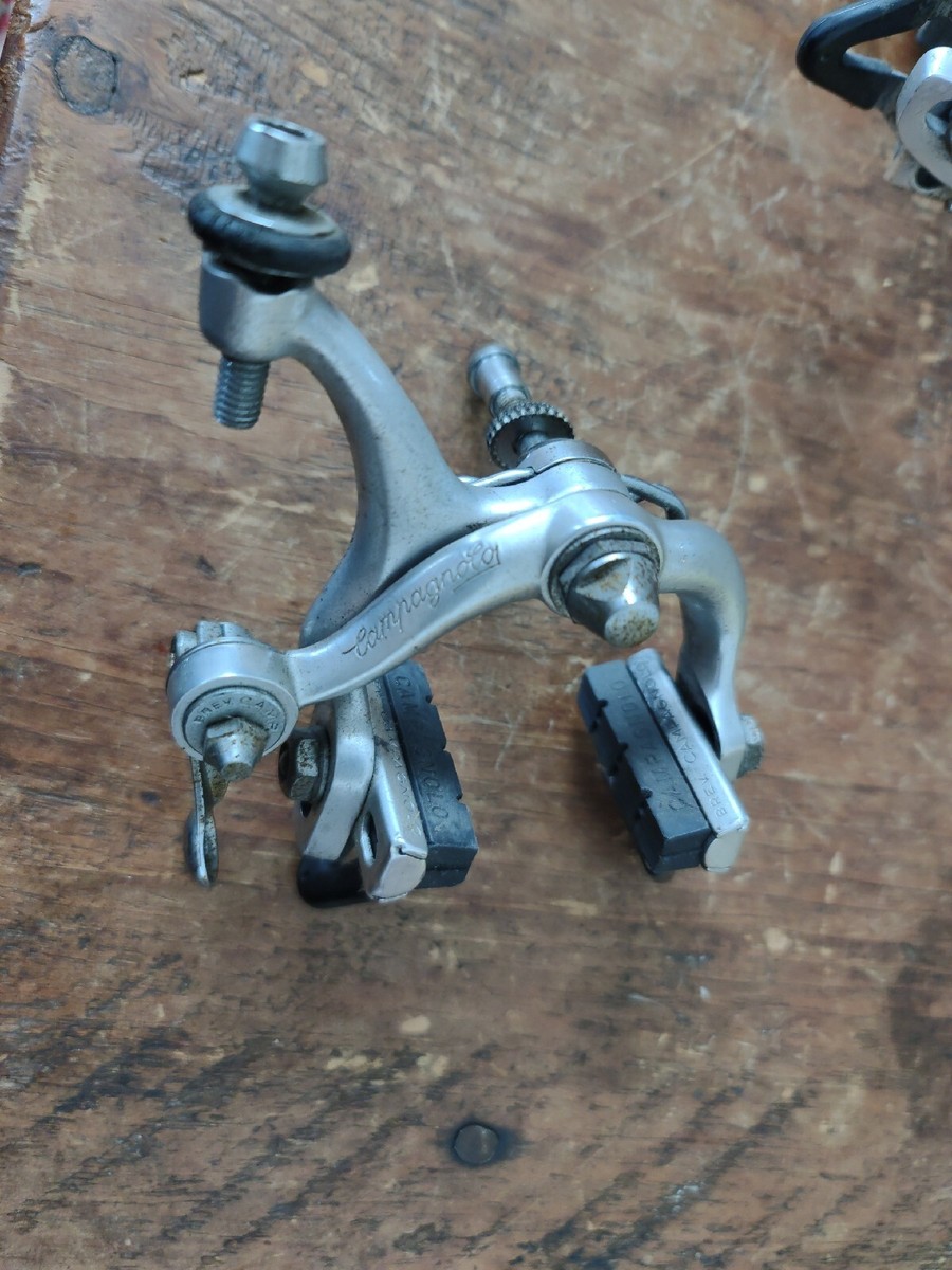 Vintage Campagnolo Super Record Brake Caliper Set Front & Rear