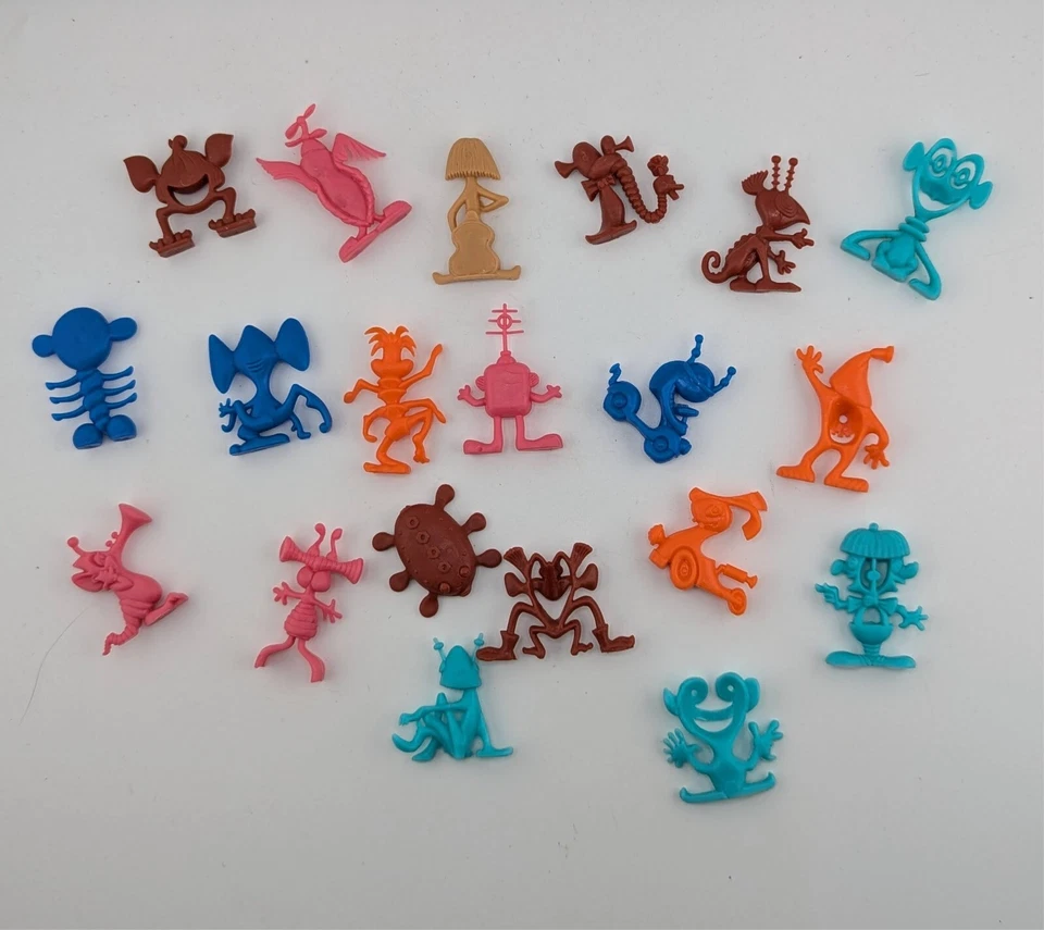 原装 R&L Astro-Nits 凯洛格谷物高级玩具迷你人偶 20 件套 — 第 2/2 张图片