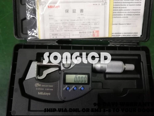 Mitutoyo 0-25mm 293-240 -30 0.001 MDC-25PX  (90 days warranty via DHL or FedEx)