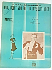Vintage Sheet Music-As Long As You're Not In Love With Anyone Else-DelCourtney