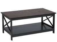 Couchtisch Kaffeetisch Schwarz Vintage Foster
