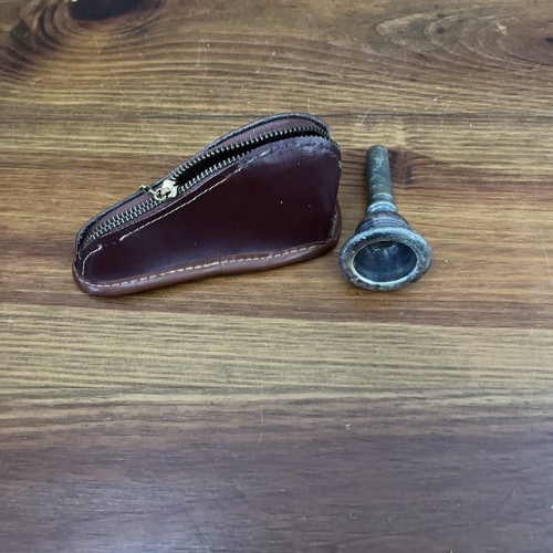 Boquilla profesional vintage muy antigua con estuche marrón - Imagen 17 de 18