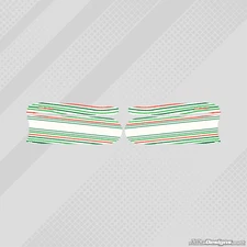 2019 TONYKART RACER 401R STYLE M10 SIDE POD STICKER KIT - KARTING - JakeDesigns