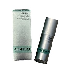 Image of NIB ALGENIST Genius Ultimate Anti-Aging Vitamin C Serum 1 oz 30 ml FULL SIZE