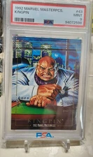 Skybox Marvel Masterpieces 92 Platinum Kingpin #43 PSA 9