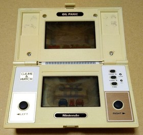gamewatch Outer Box Gaming Watch Multi Screen Oil Panic Japan