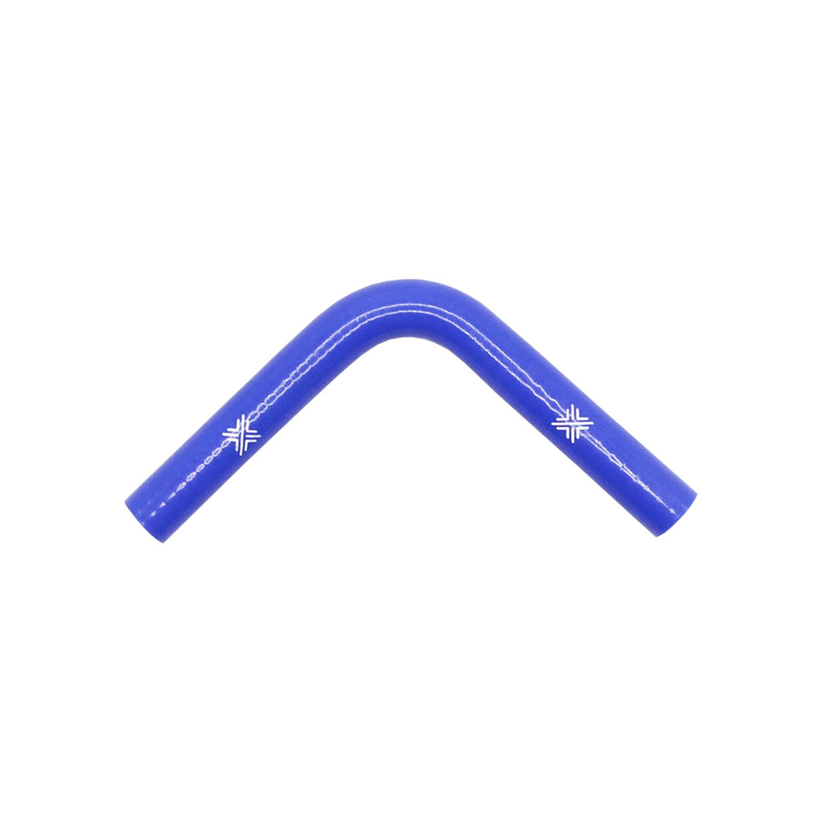 Pipercross Silicone Hose 90 Degree Elbow Bend 16mm Bore 4-Ply 152mm Legs Blue