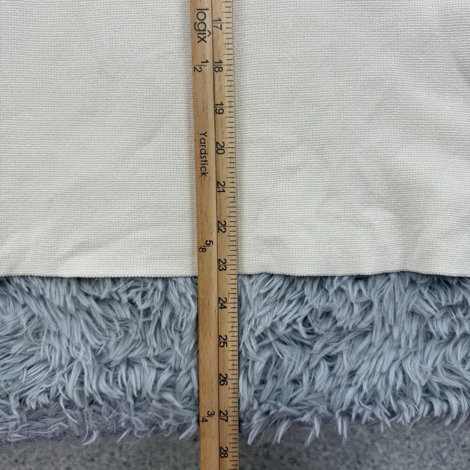 Suéter Eileen Fisher Mujer XL Crema Seda Algodón Orgánico Cuadrado Lagenlook Foto 4 de 4