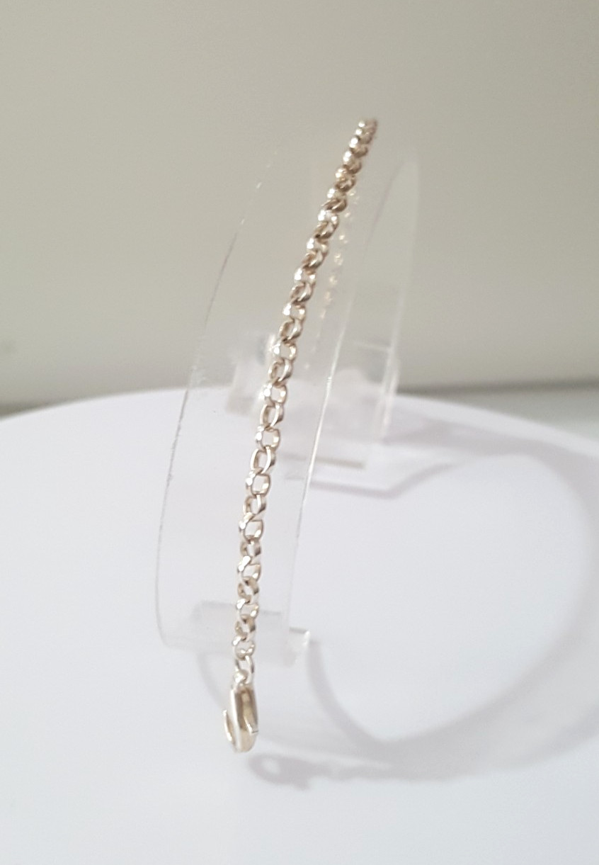 Gorgeous Sparkling Solid Belcher Chain Bracelet 2… - image 10