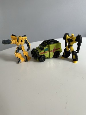 Transformers Movie Cyber Slammer Ratchet, Bumblebee Kids Meal Toy