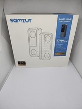 Smart Home 2K Wired Video Doorbell Samzuy Motion Detection, Wireless Chime
